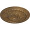 Ekena Millwork Oslo Ceiling Medallion (Fits Canopies up to 7 5/8"), Hand-Painted Rubbed Bronze, 38 3/8"OD x 2 7/8"P CM38OSRZS - alternate 4